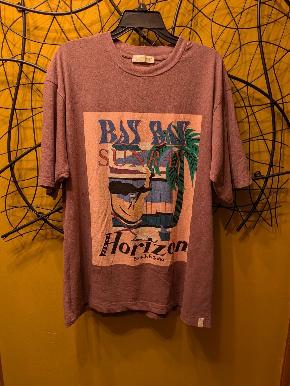 Scotch & Soda Artwork Graphic Relaxed Tee